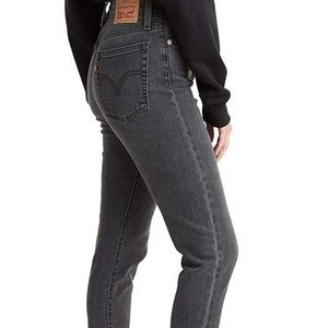 Levi’s black wedgie skinny jeans